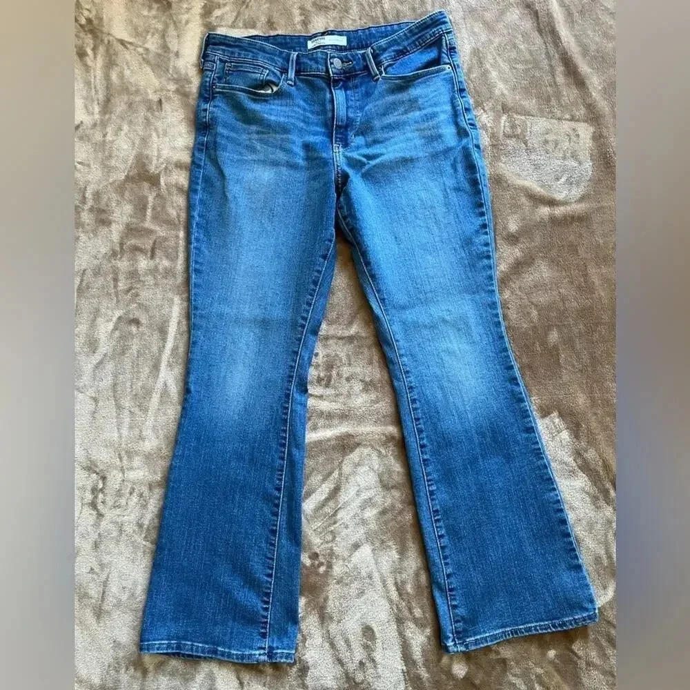 LEVI Strauss Signature Gold Mid Rise‎ Bootcut Jeans Women’s Size 31x30